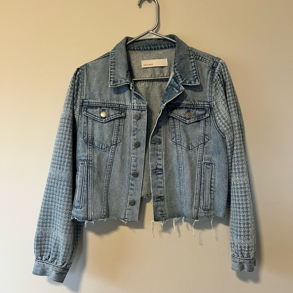 grlfrnd etta denim jacket in paparazzi - Picture 2 of 4